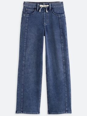 Vanilla Star Light and Dark Blue Washed Denim Jeans